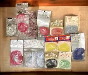 1970's Vintage String-Alongs/York/Craft Castle Simulated Pearl Beads LOT