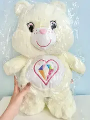 Care bears Thailand 40th Anniversary in bag with tag sparkle heart jumbo diamond