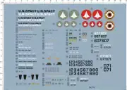 Detail Up 1/60 Scale VT-1 VE-1 Macross Spacecraft Markings Water Slide Decal