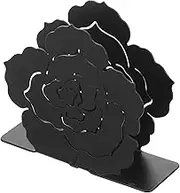 IWOWHERO Rose Design Metal Napkin Holder Stylish Tissue Dispenser for Table Decor Practical Napkin Stand for Kitchen Restaurant and Party Accessory