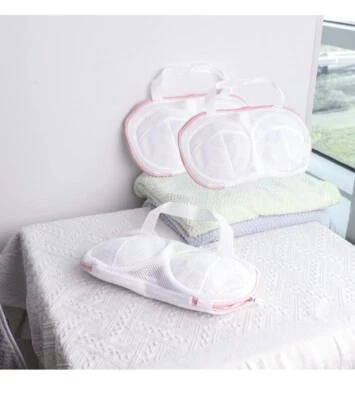 Laundry Bag for Bras 3 Piece Mesh Lingerie Bags for Laundry With Handle