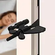 Portable Door Lock, Top One Tech Pocket Size Security Door Stop No Drill Travel Home Hotel Hostel Safety Protection Tool