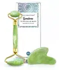 Roselyn Boutique Jade Roller & Gua Sha Facial Skin Massager Set