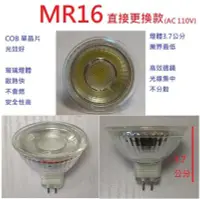 在飛比找Yahoo!奇摩拍賣優惠-特價69元 ☆光屋☆ MR16 5W COB LED 杯燈 