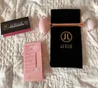 Rose Quartz Roller For Face, Jade Roller for Wrinkles Eye Puffiness Massage Pink