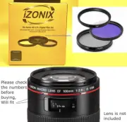 FILTER KIT CPL+UV+FLD for Canon Macro Lens EF 100mm 1:2.8L IS USM ( f/2.8L IS)