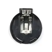 Plastic Shell CR2450 Coin Cell Button Battery Sockets Holder Case Black