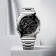 【CASIO 卡西歐】G-SHOCK 八角農家橡樹 全金屬版 太陽能藍芽連線雙顯手錶-銀(GM-B2100D-1A)