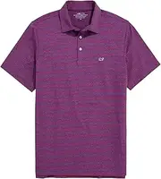 [vineyard vines] Men's Bradley Stripe Sankaty Preformance Polo