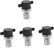 NUOBESTY Camper Water Filter Inline Mesh Strainer Durable Fine Mesh Water Pump Strainer Compact Practical Design for Easy Carrying and Storage