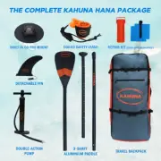 Kahuna Hana Inflatable Stand Up Paddle Board 10FT w/ iSUP Accesso AU Stock ✨