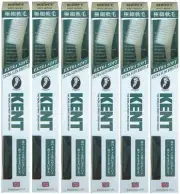 Set of 6 KENT Ultra Fine Soft Hair Toothbrush KNT-9031
