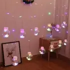 EU Plug Fairy Light Creative Atmosphere Light LED String Lights Indoor Outdoor