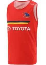 Adelaide Crows AFL Red Training Singlet Sizes S-7XL BNWT