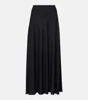 [Jil Sander] Jil Sander Pleated midi skirt AU 14 black