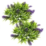 2pcs Artificial Topiary Plant Rustic Wedding Party Wall Ornament