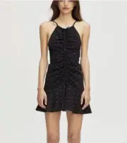 BNWT Alice McCall oscar mini dress Size 14 Navy Black