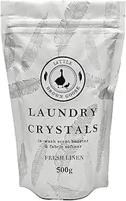 Little Brown Goose Laundry Crystals - Fragrance & Scent Boosters for Laundry - Laundry Softener Beads - Fresh Linen Fragrance (500 Gram)