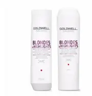 Goldwell Blondes & Highlights Anti Yellow Brassiness Shampoo Conditioner Duo