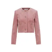 [Chloe] Chloe-Pink Cotton Jacket-Donna 38 FR