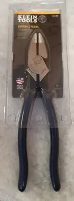 Side Cut Pliers, 9-3/8", High Leverage