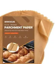 300PCS Parchment Paper Baking Sheets for Oven - 12 x 16 Inches Non-Stick Prec...