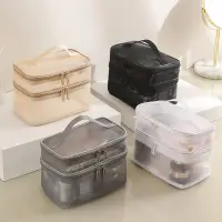 在飛比找蝦皮購物優惠-Nylon Mesh Cosmetic Organizer 