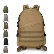 Outdoor Military Tactical Camo Army Backpack Large Rucksack Camping Hiking Bag