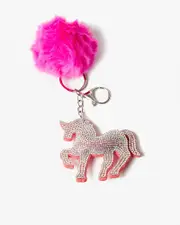 Pink Unicorn Keyring