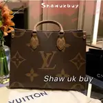 LV ONTHEGO MM 手袋 小號 中號 大TOTE 購物袋 M45321 托特包 肩背包