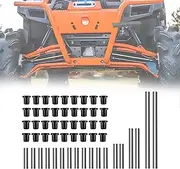 StarknightMT Upgrade Ranger A-Arm Bushing Kit Replacement Control Arm Bushing Kit Compatible with 2013+ Ranger XP 900/Crew 2017-2018 Ranger XP 1000 Crew 2015-2018 Ranger 1000 Diesel
