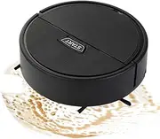 Robot Vacuum - Robotic Cleaning Device, Mop Robot | Intelligent Robotic Vacuum, Robotic Vacuum Cleaner with Mop Function, Self-Navigating Robot Vacuum for Pet Hair, Black/White, 6.29 x 6.29 x 2.12 cm