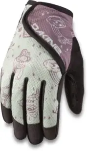Dakine Kid's Prodigy Cycling Bike Gloves, Kids Youth Medium, Sage Comic New
