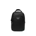 [Prada] Prada Triangle-logo Backpack ONE SIZE BLACK