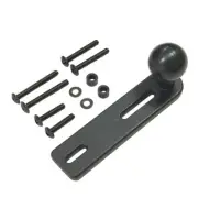 Bike Mount Black Fork Stem Base with Ball for Head for Ball Mount Adapter