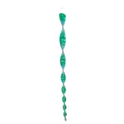 Wind Spinner Rod Green Reflective Spiral Bird Deterrent Rotating Repeller 48cm Acrylic