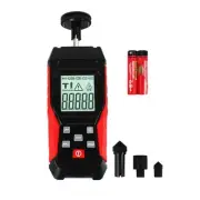 HFS(R) Digital Tachometer Contact Type 2in1 Rotational Speed ​​Meter Handheld Ta