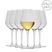 Medium Wine Glasses Bormioli Rocco Inalto Tre Sensi Red White Glass 430ml x24