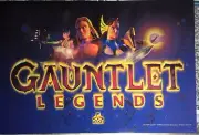 Gauntlet Legends Arcade Marquee 23.25" X 15.75"