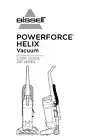 Bissell Power Force Helix 2191 Instruction Manual User Guide