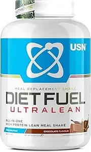 USN Diet Fuel Ultralean Weight Control Meal Replacement Shake Powder, Chocolate Cream, 2 kg