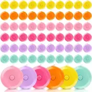 100 Pcs Tape Measure 60 Inch Retractable Measuring Tape Soft Measurement Tape...
