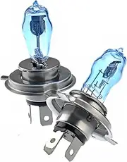 CLISPEED Car Xenon Light Bulb Car Headlight Car Xenon Bulbs Super Bright Headlamp Automotive Light Bulbs Super Bright Light Bulb Bright Car Bulb H4 LED Headlight Bulb White