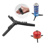 1 Pcs Multifunctional Outdoor Stove Flat Gas Tank Base Foldable Tripod Bracket