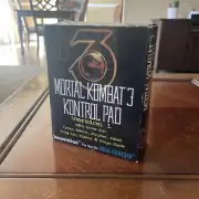 Sega Genesis Mortal Kombat 3 III V1 New!!! Control Pad!!! Sealed!!!