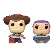 Funko Toy Story Woody & Buzz Lightyear Gaming C2E2 2024 Pop! Vinyl 2-Pack