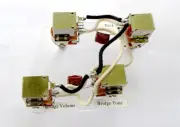 Custom Jimmy Page Wiring Harness Push-Pull Pot 500K for USA Gibson SG Guitar