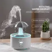 Raindrop Humidifier with Remote Aromatherapy 300ML Oil Diffuser with LED Light