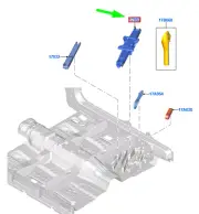FORD GALAXY MK3 CD390 Lift Jack 2216382 EM2C-17080-AB NEW GENUINE