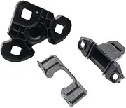 Car Headlight Brackets Fit for BMW X7 G07 G09 2019-2022 63115A417B2 Lower Corner Car Headlight Repair kit Plastic Accessories Headlight Bracket(3X Left)